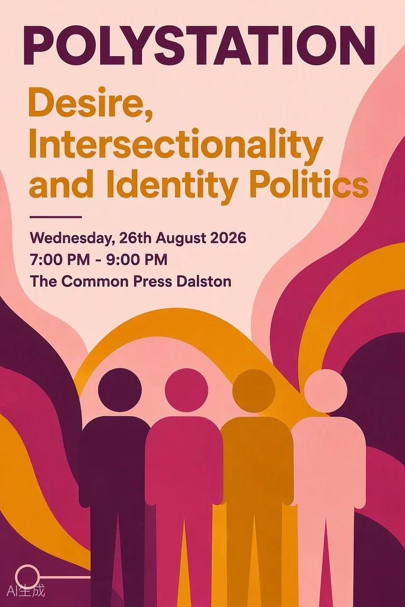 Event flyer for PolyStation: Desire, Intersectionality and Identity Politics