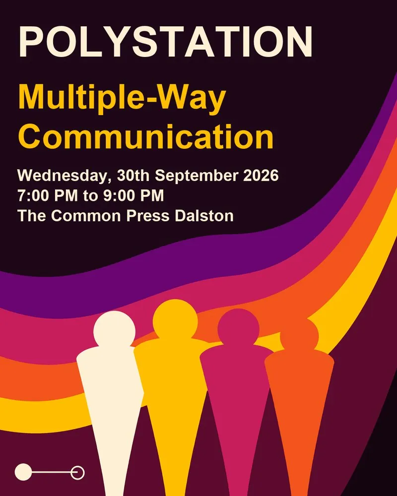Event flyer for PolyStation: Multiple-Way Communication